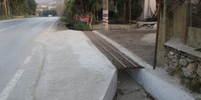 Yanık, İzmit Caddesinde yağmur suyu kanal çalışması tamamlandı