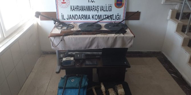 Kahramanmaraş’ta kaçak kazı operasyonu: 10 gözaltı