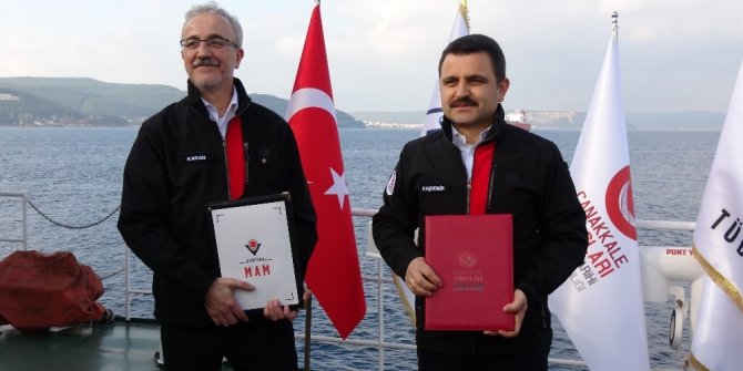 Çanakkale Boğazı’ndaki dalış turizmi için tarihi imza atıldı