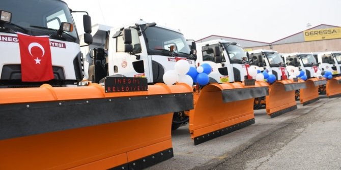 İnegöl Belediyesi’nden 7 milyonluk araç yatırımı