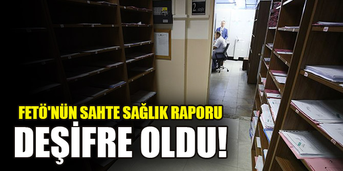 OHAL Komisyonu FETÖ'nün sahte sağlık raporu yöntemini deşifre etti