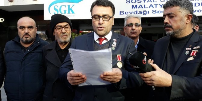Gazilerin emekli maaşının kesilmesine tepki