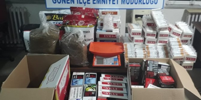 Polisten kaçak tütün operasyonu