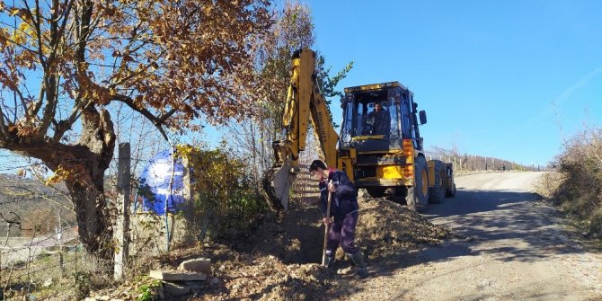 Belediyeden yeni aboneler için şebeke hattı