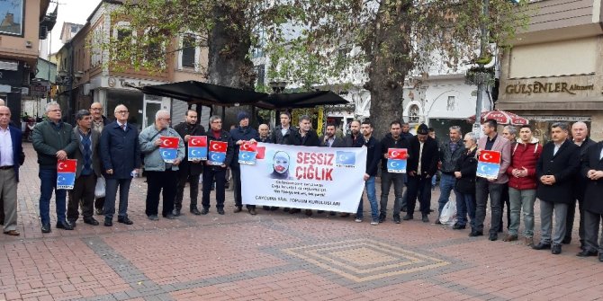 Doğu Türkistan vatandaşlarına destek için biraraya gelindi