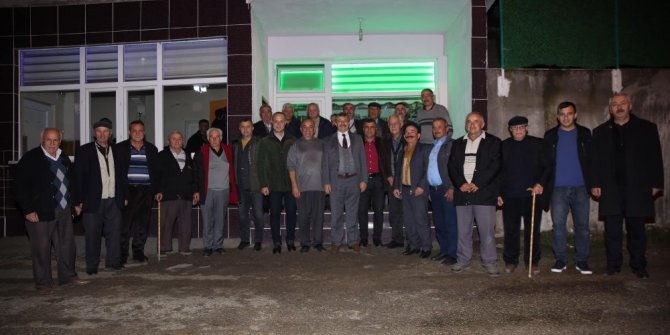 Başkan Akın köylerde