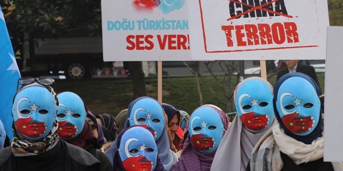Bursa’da Doğu Türkistan eylemi