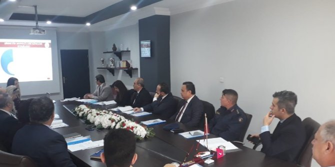 Kadına yönelik şiddetle mücadele için toplantı yapıldı