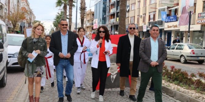 Didim’de ’Sağlıklı Yaşam, Engelsiz Hayat’ eyürüyüşü düzenlendi