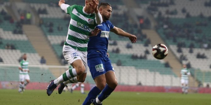 Ziraat Türkiye Kupası: Bursaspor: 0 - BB Erzurumspor: 1 (İlk yarı)