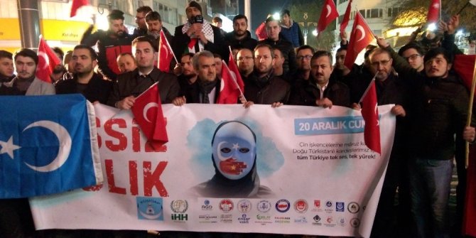 Kütahya Doğu Türkistan için tek ses oldu