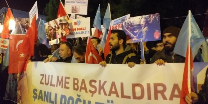 Tekirdağ’da Çin’in Doğu Türkistan’da insan hakları ihlallerine karşı yürüyüş düzenlendi