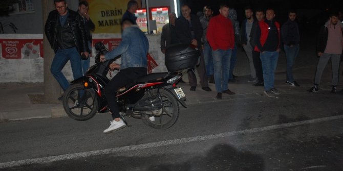 Malkara’da motosiklet kazası: 1 yaralı