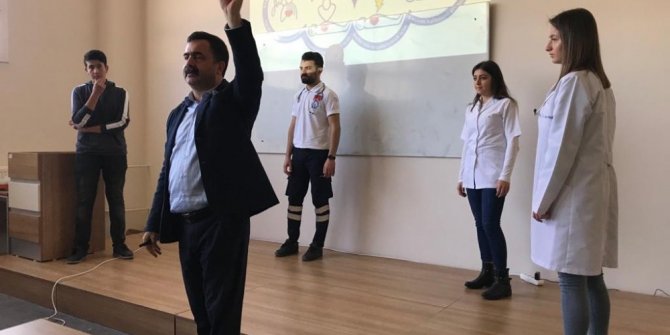 ADÜ’de Yaşam kurtarma zinciri ve ileri yaşam desteği eğitimi gerçekleşti