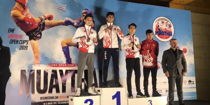 Muaythai turnuvasında Avrupa ikincisi oldu