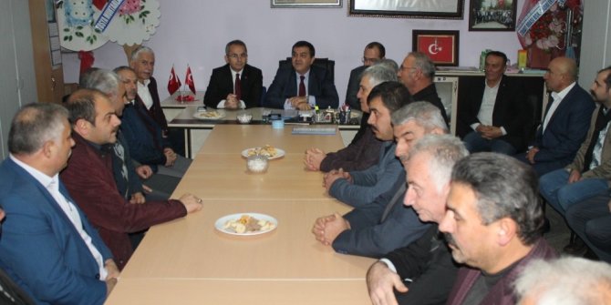 Bakan Yardımcısı Kaymakçı Tosyalı muhtarlarla buluştu