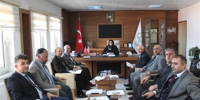 2019 yılı Aralık ayı ilçe müftüleri toplantısı yapıldı