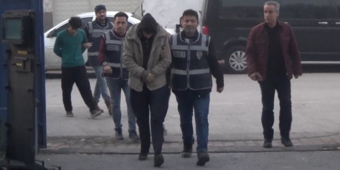 Hırsızlık şüphelileri kamyonun yanmayan lambasından yakalandı