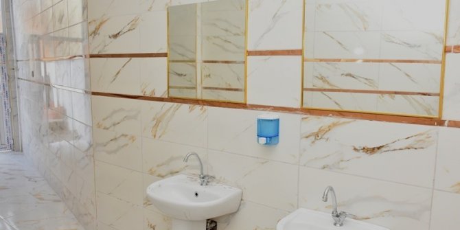 İnönü’de umuma açık lavabo ve tuvaletler yenilendi