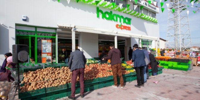 Hakmar discount konseptiyle 566 mağazaya ulaştı
