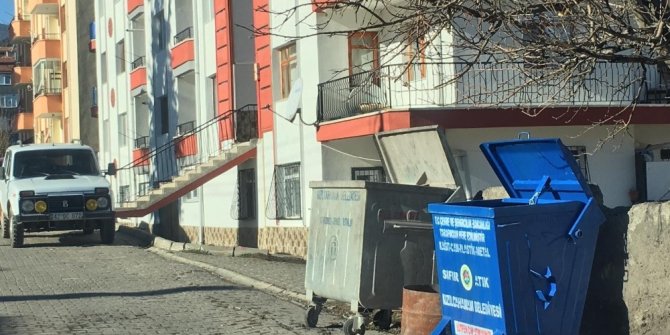 Kızılcahamam sokaklarında sıfır atık