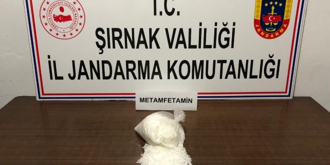Cizre’de 1 kilogram metamfetamin ele geçirildi