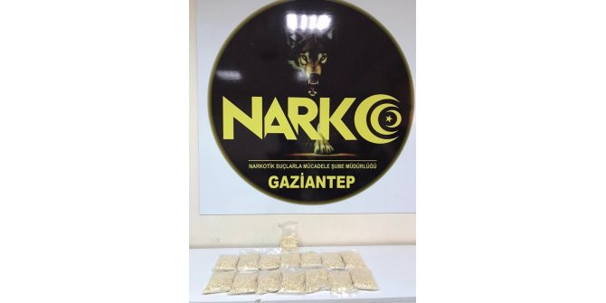 Gaziantep’te 15 bin adet uyuşturucu hap ele geçirildi