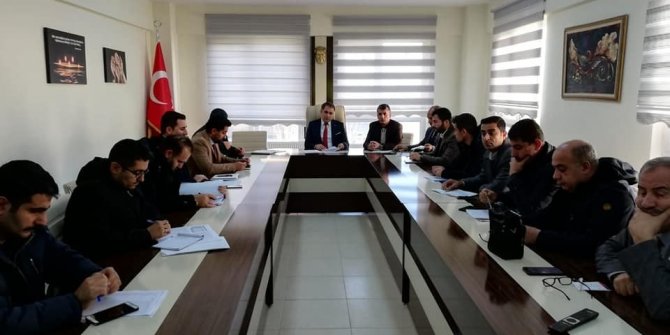 Gercüş’te okul idarecileri ile değerlendirme toplantısı