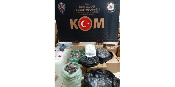 İzmir’de kaçakçılık operasyonları: 4 kişi gözaltında