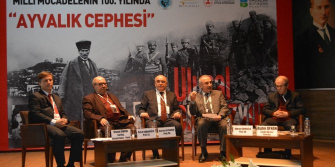 Ayvalık’ta, “Milli Mücadelenin 100. Yılında Ayvalık Cephesi Ulusal Sempozyumu”