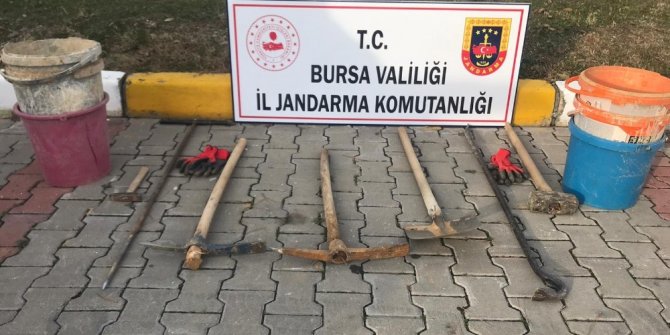 Jandarma suçüstü yaptı