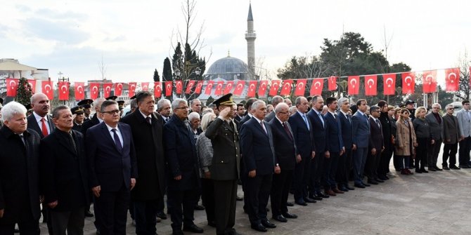Vatan şairi Namık Kemal anıldı