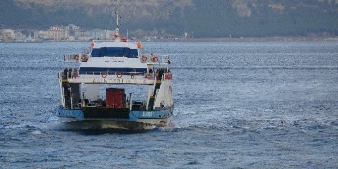 Çanakkale’de bazı ada seferleri iptal edildi