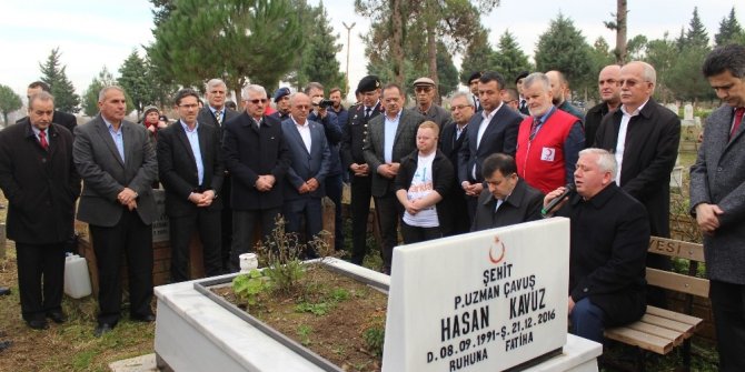 Şehit Hasan Kavuz’a vefa