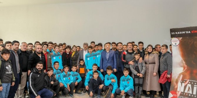 Van Büyükşehir, haltercilere Naim Süleymanoğlu’nun filmini izletti