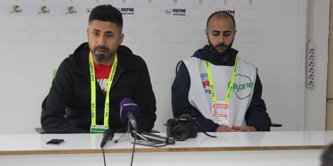 Hatayspor-Adanaspor maçının ardından