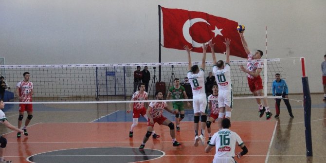 TVF Erkekler 1. Lig: Solhanspor: 3 - Ziraat Bankası: 0