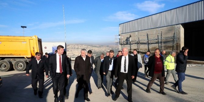 Burdur Katı Atık ve Bertaraf tesisi örnek oldu