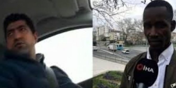 Senegalli yolcuya 'terörist misin' diyen taksici için karar verildi