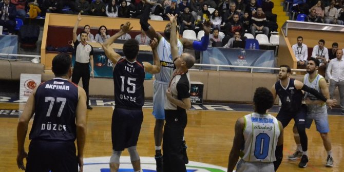 Türkiye Basketbol Ligi: Balıkesir Büyükşehir Belediyespor: 84 - Düzce Belediyespor: 79