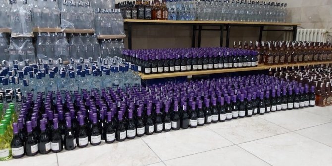 Jandarma KOM’dan kaçak alkol operasyonu: 6 gözaltı