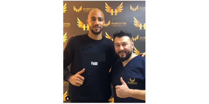 Galatasaraylı Nzonzi sakal tedavisi oluyor