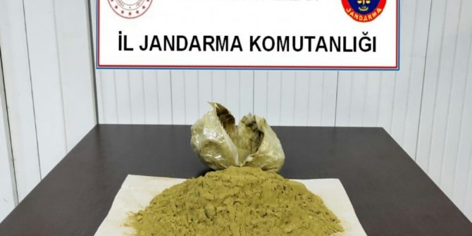 Terk edilmiş binada uyuşturucu ele geçirildi