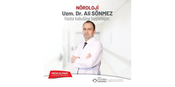 Uzman Dr. Ali Sönmez Medical Park Gaziantep’te