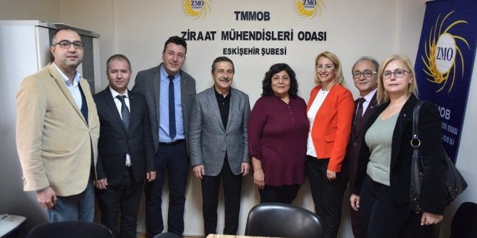 Başkan Ataç ziraat mühendisleri ile buluştu