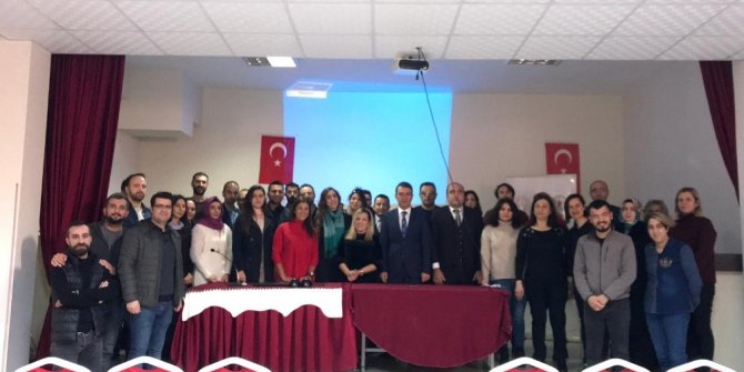 Kayapınar İlçe Milli Eğitim Müdürü Öztürk, öğrencilere erasmus eğitimi verdi