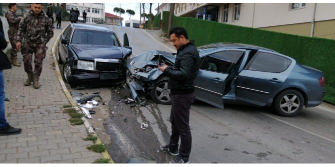 Sinop’ta trafik kazası: 1 yaralı