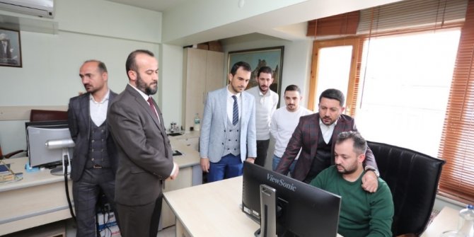 Nevşehir Belediye Başkanı Arı, hizmet birimlerini ziyaret etti