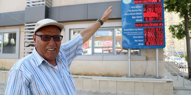 Mezitli Belediyesi 3 yıllık gelir tablosunu yayınladı