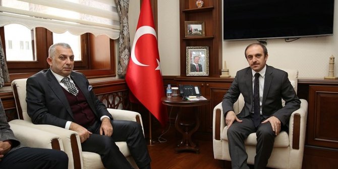 Eski Milletvekili Külünk’ten Vali Epcim’e ziyaret